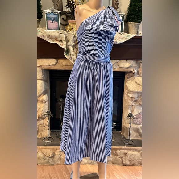 Beige by eci one shoulder summer dress 12 - Picture 2 of 9